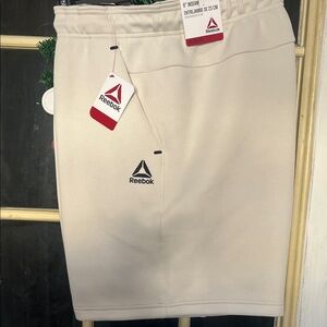 Reebok Men's Athletic Shorts in Cream